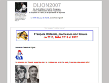 Tablet Screenshot of dijon2007.info